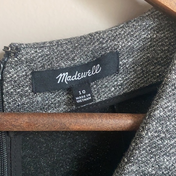Madewell Bridgewalk V-Neck Long Sleeve Dress Size 10 - Picture 7 of 8